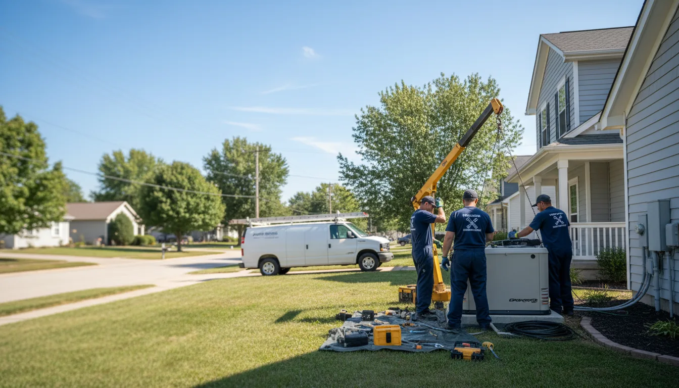 Generator Installation in Grandfalls, TX near me
